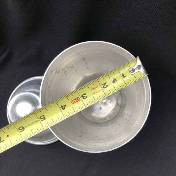 Large Vintage 11 1/2” Aluminum Cocktail Shaker - Picture 4 of 8